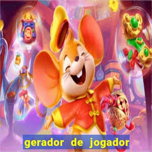 gerador de jogador de futebol